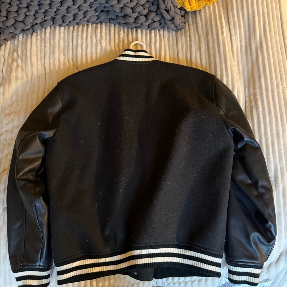 Abercrombie Varsity bomber Jacket - image 2